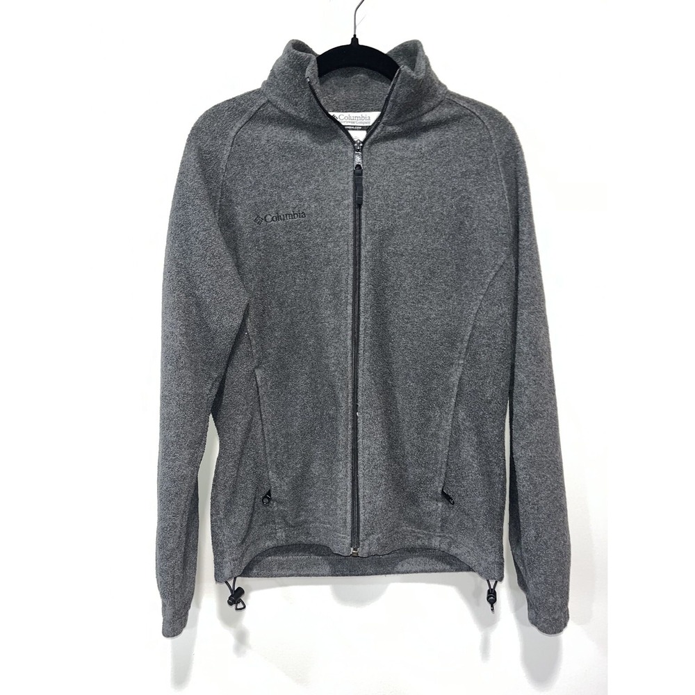 Columbia Women's Gray Full-Zip Fleece‎ Jacket, Small